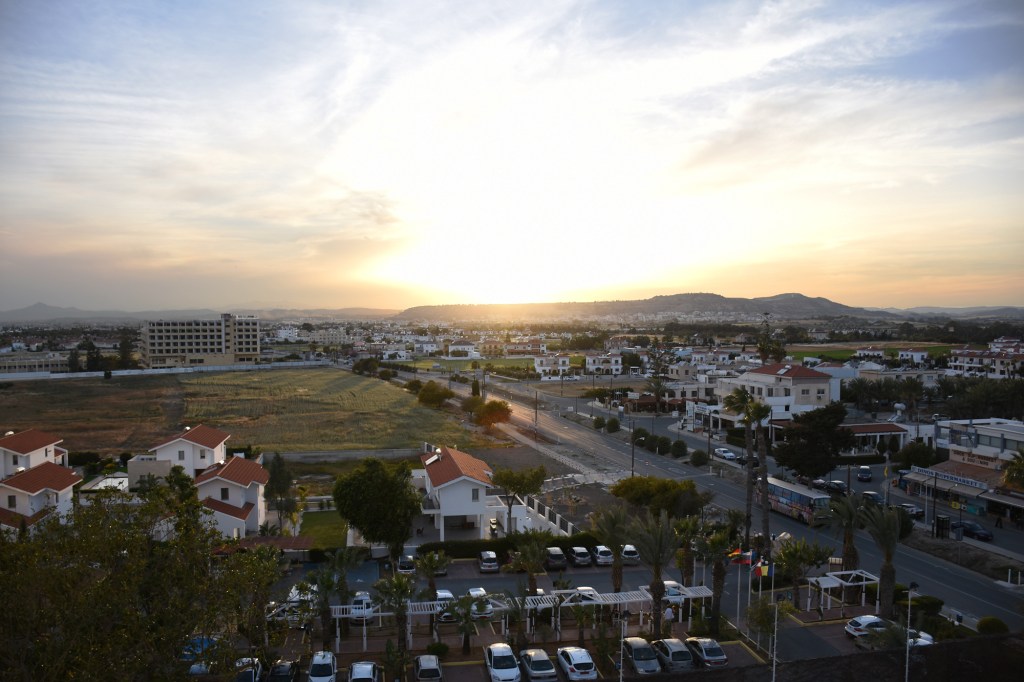 Auringonlasku Kyproksella