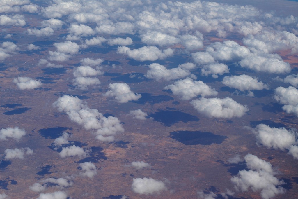 Pilvet Somalian yllä