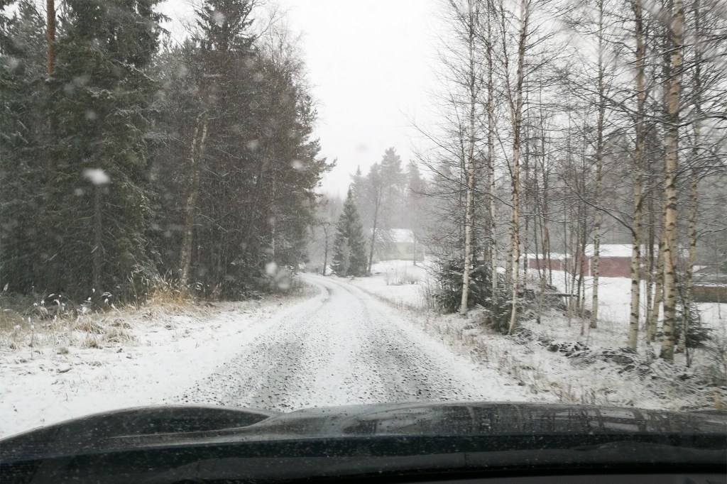 Matkalla mökille vappuna