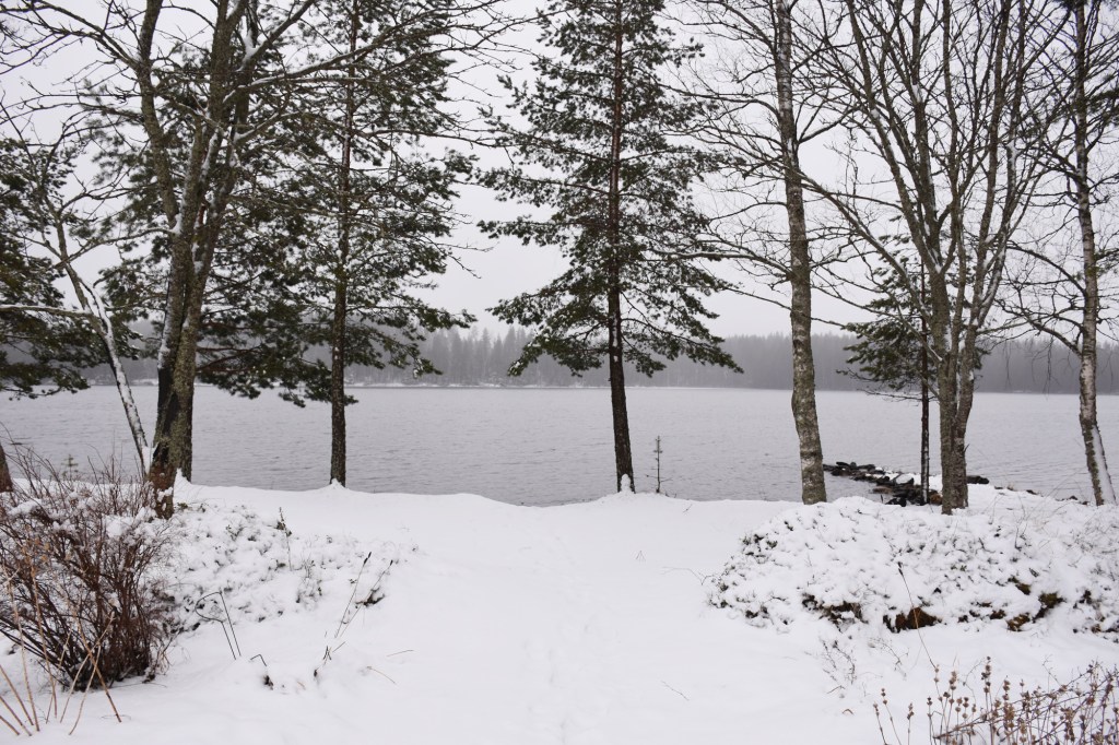 Talvinen vappumaisema