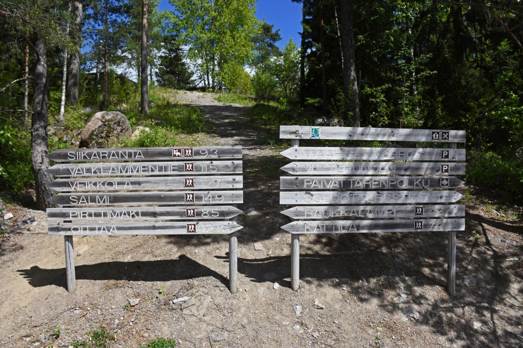 Nuuksion Solvallan reitit