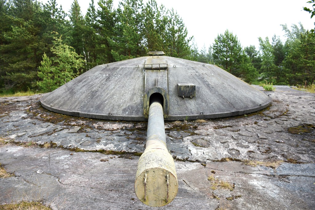 Isosaaren tykin piippu