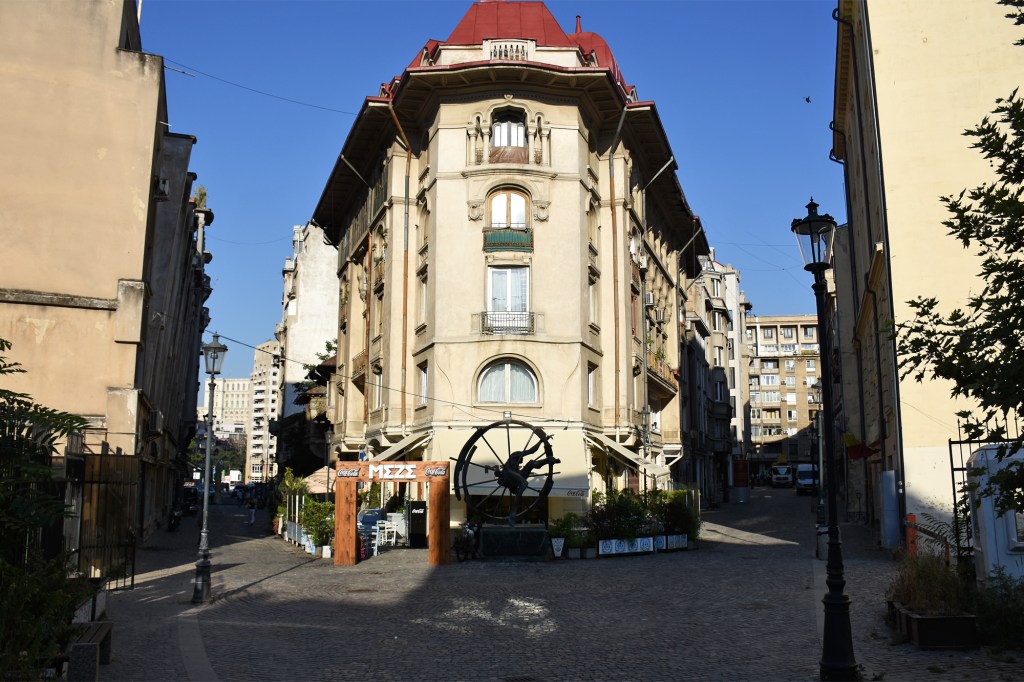 Bukarestin Vanhankaupungin katuja