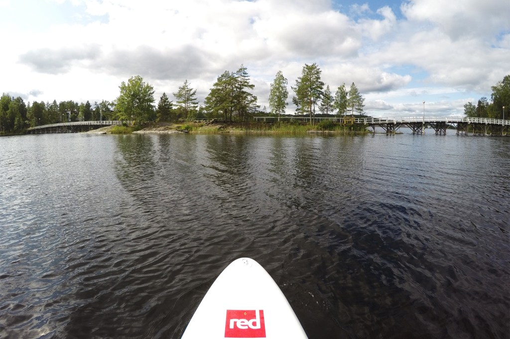 Suppailua Hopeasalmella Savonlinnassa