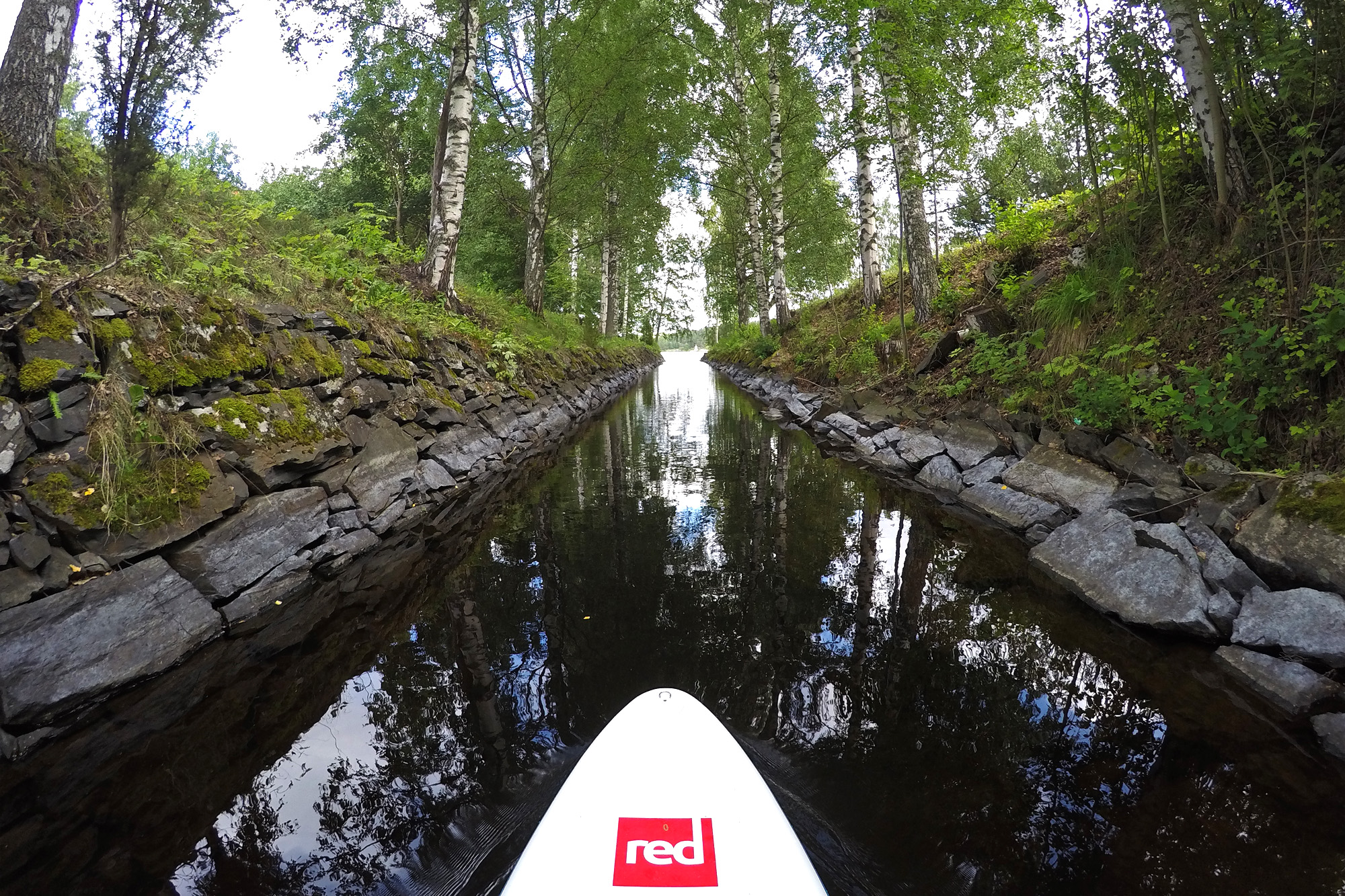 SUP Savonlinna kanavalla