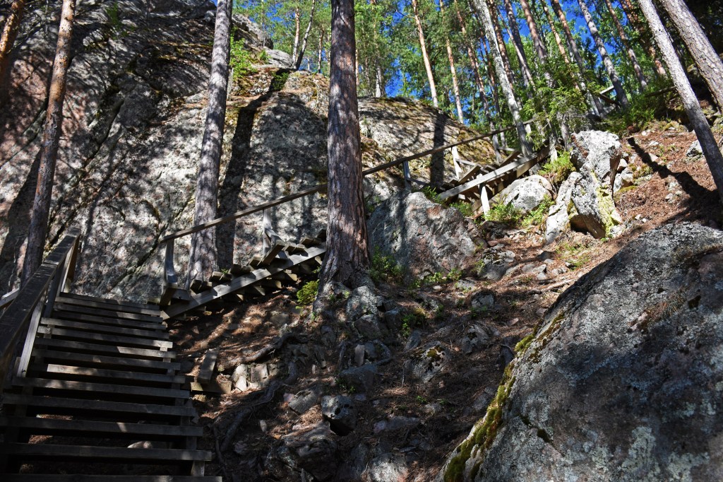 Repovesi - Katajavuoren portaat