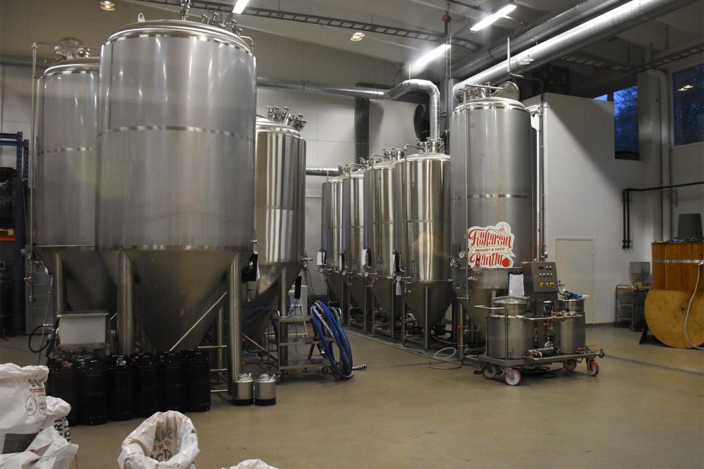 Fiskarsin Panimon laitteisto