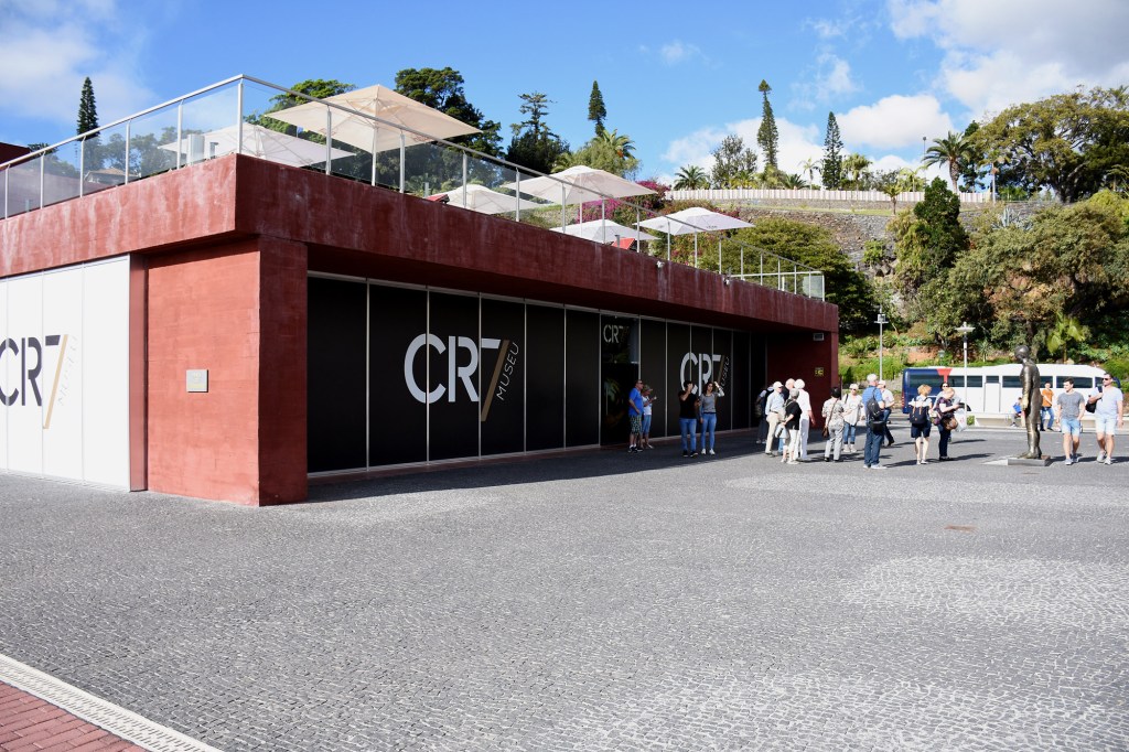 CR7 Museu sisäänkäynti