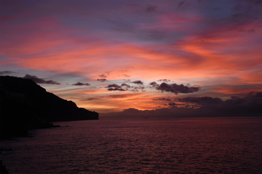 Auringonnousu Madeiralla