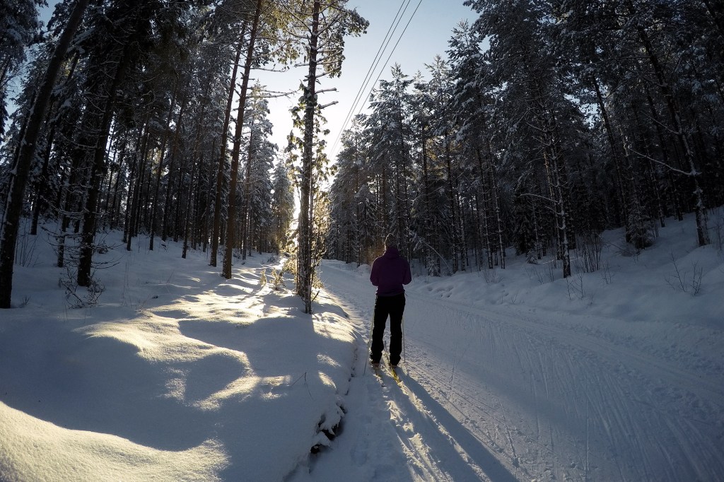 Lahti hiihtämässä