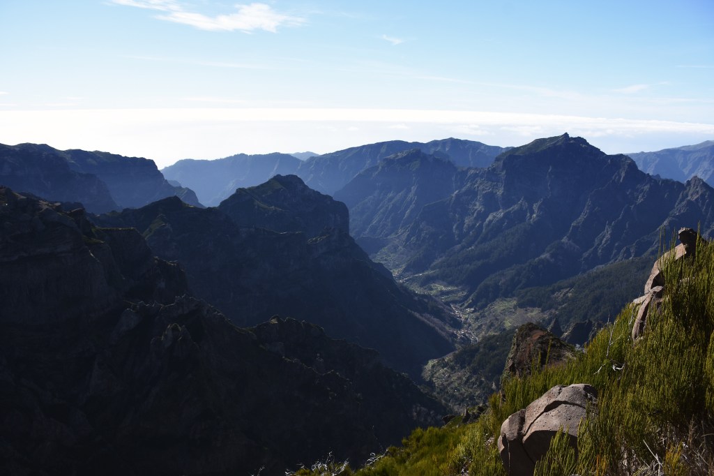 Pico Ruivon huipulla
