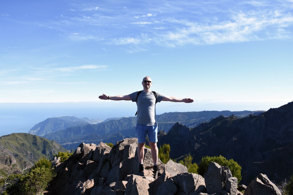 Pico Ruivo selfie