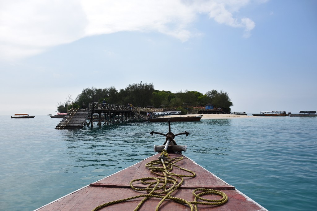 Prison Island saapuminen