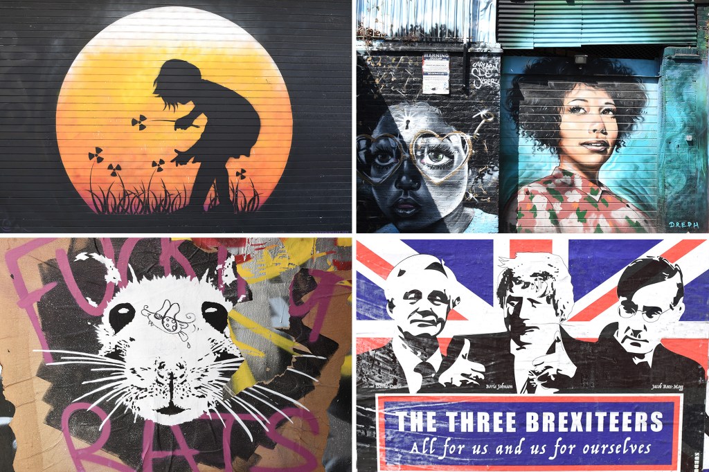 Brick Lane katutaidetta