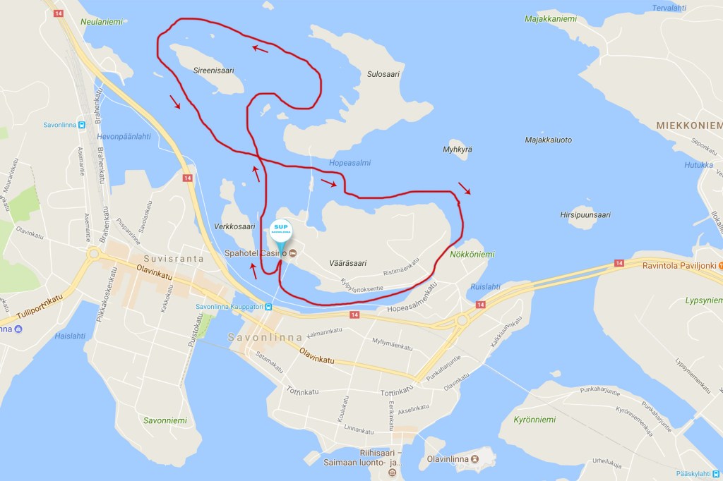 Suppailureitti Savonlinnassa / kesäkuu 2018