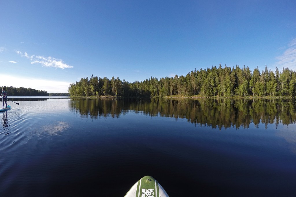 Juhannus-SUP matkalla