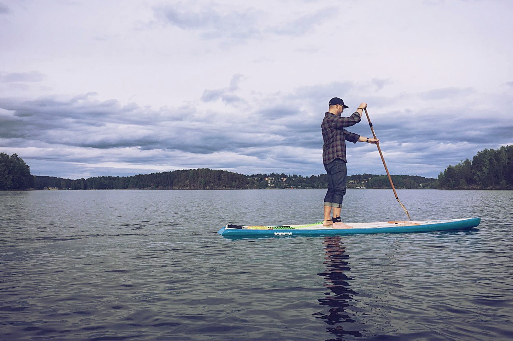 Suppailua Hopeasalmella