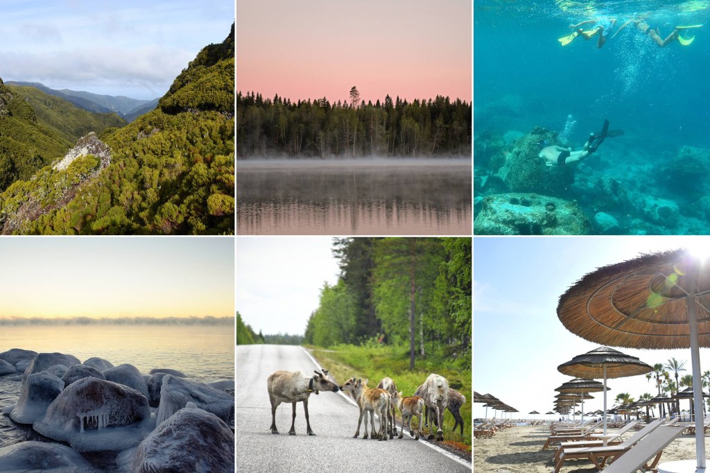 Kuvakollaasi reissuilta