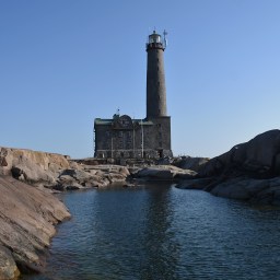 Yö Bengtskärin majakalla