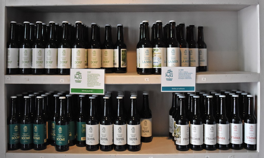 Mathildedalin kyläpanimon tuotteita