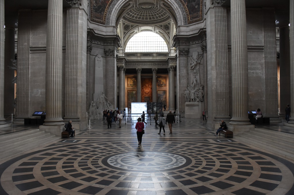 Panthéonin halli Pariisissa