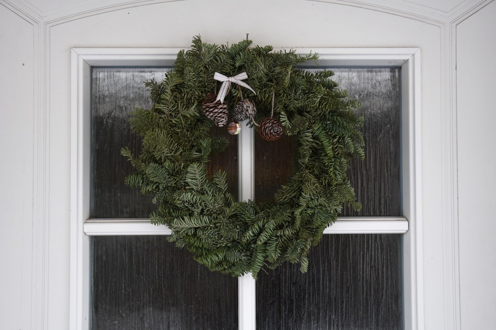 Kodin joulukranssi