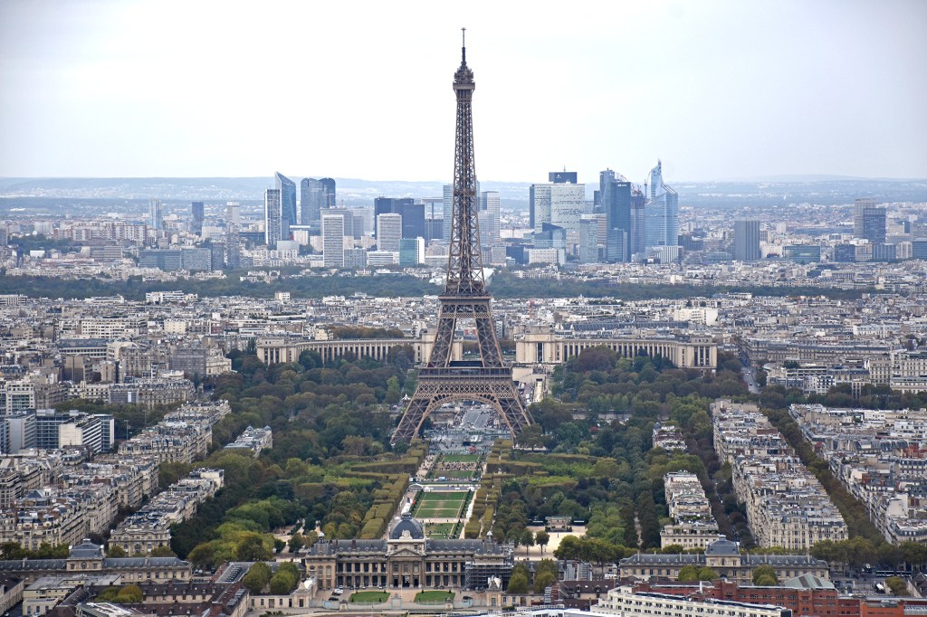 Eiffel-torni Montparnassen näkötornista