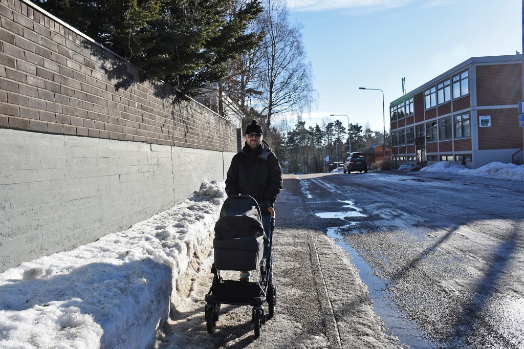 Matkalla Espoon keskuspuistoon