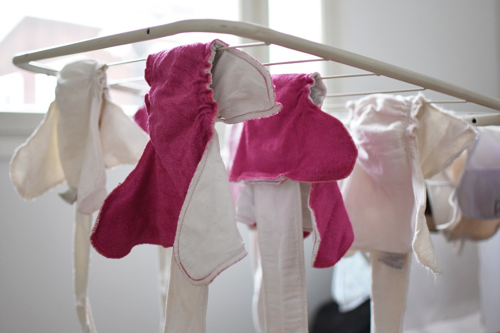 Kestovaipat kuivumassa