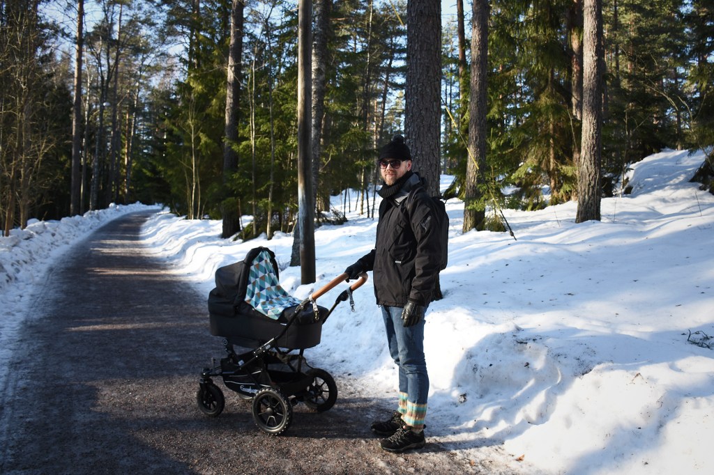 Vaunuretki Espoon keskuspuistoon