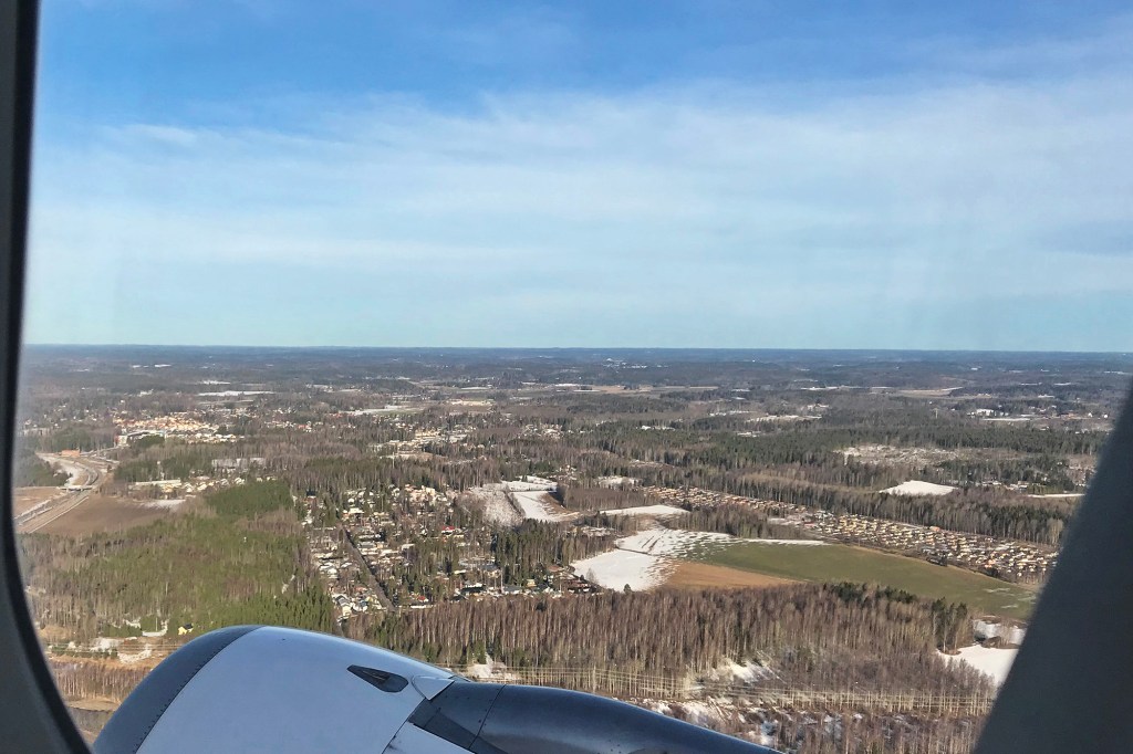 Nousu Helsinki-Vantaan lentokentältä