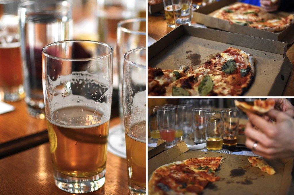 Tunnelmia Olarin Panimon Taproomista