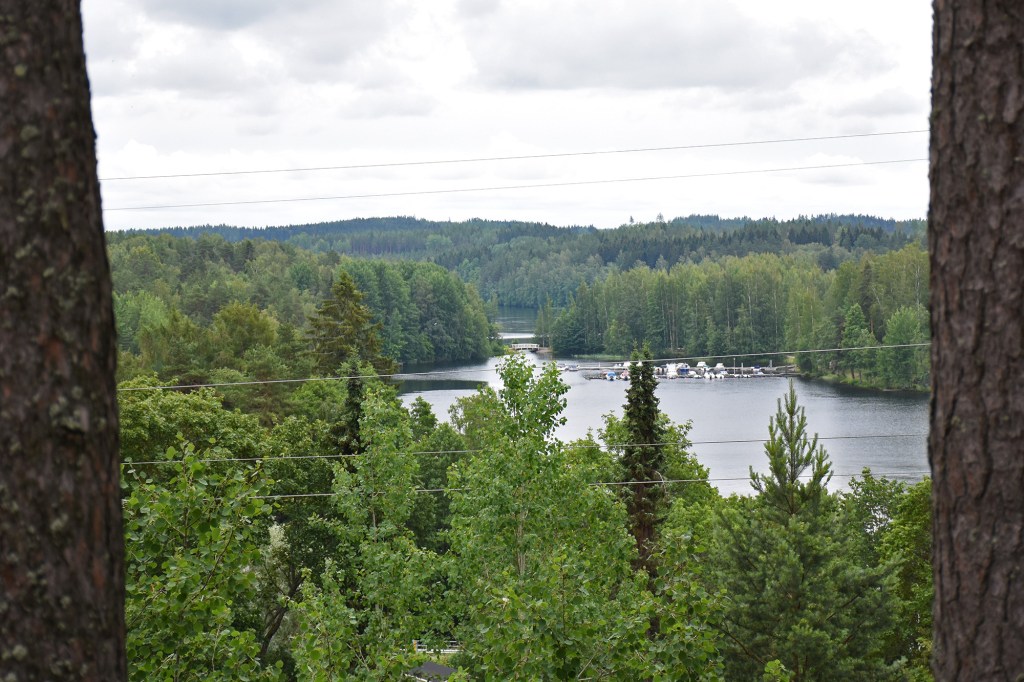 Näkymä Konniveden suuntaan