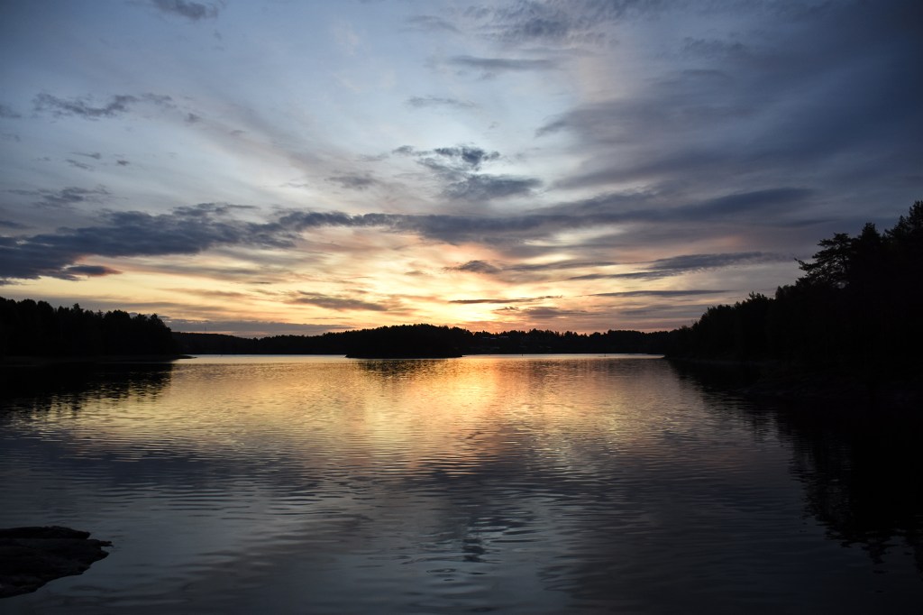 Auringonnousu Sulosaaren sillalta