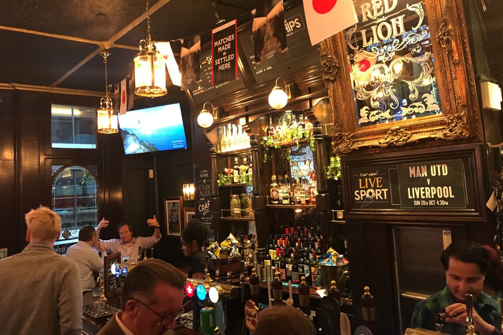 Pubitunnelmaa Red Lionissa