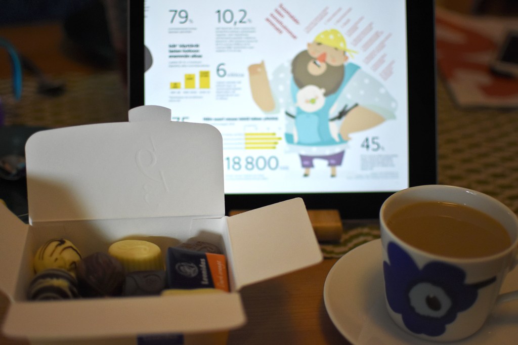 Ensimmäisen isänpäivän aamupala