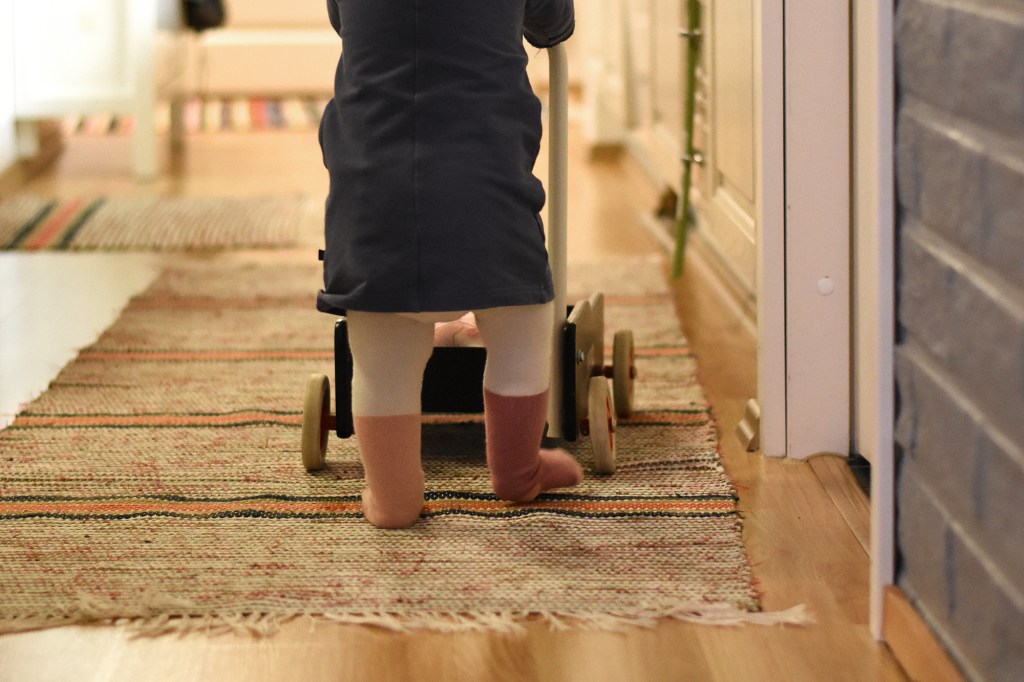 Kävelyä Brio-kärryllä