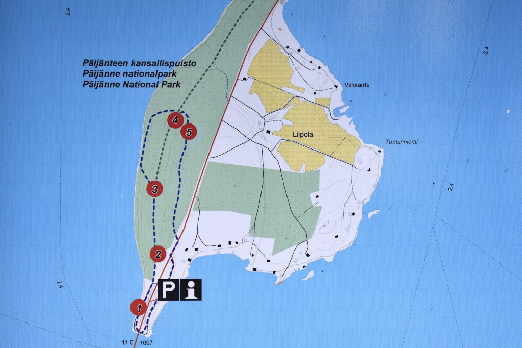 Harjupolun reittikuva