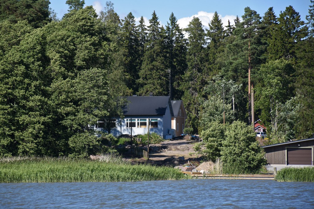 Kråkö Bryggerin panimoalue mereltä