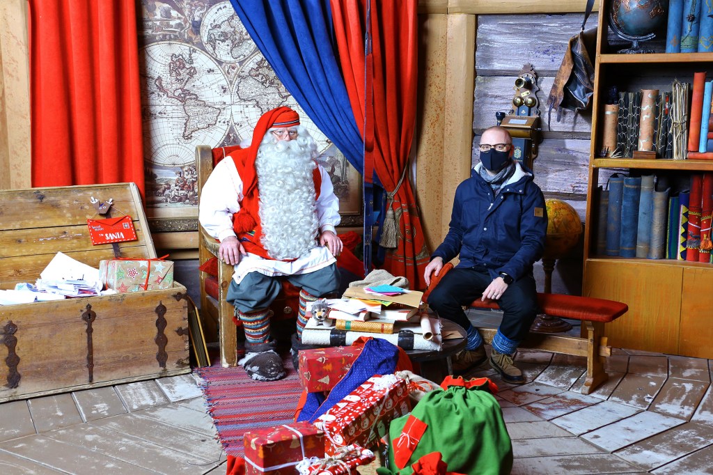 Joulupukin vieraana vuonna 2020