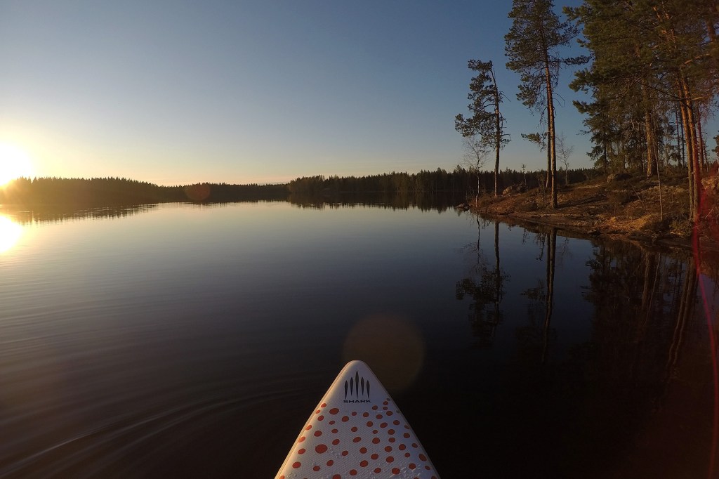 Illan viimeiset auringonsäteet