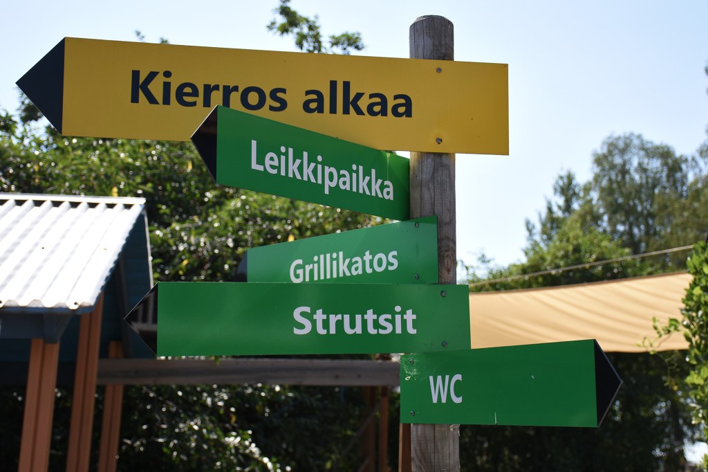 Opasteita Kilkkilän farmilla