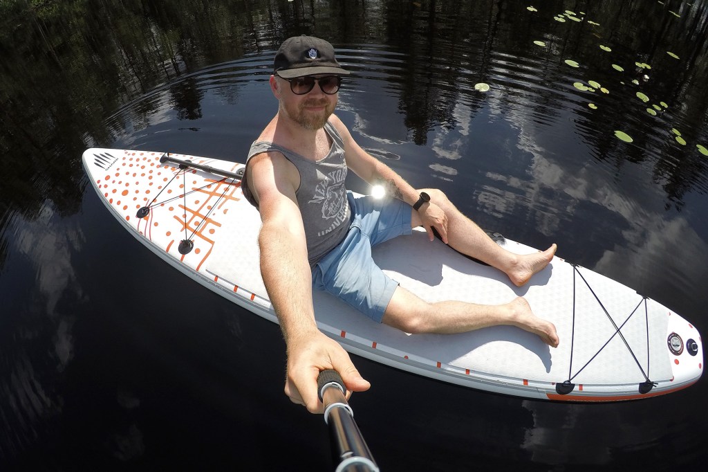 Kesätunnelmissa SUP-laudalla