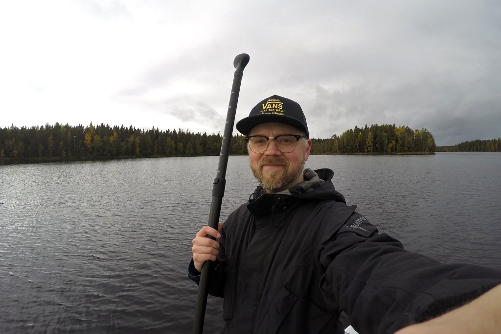 Sup-selfie ruskan aikaan 2021