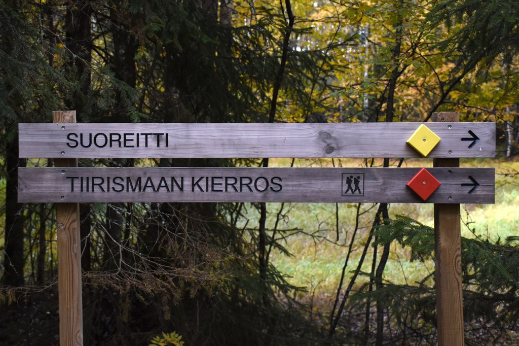 Tiirismaan patikointireitit ja reittimerkinnät