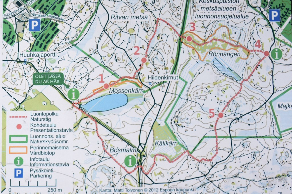 Tikankierroksen kartta