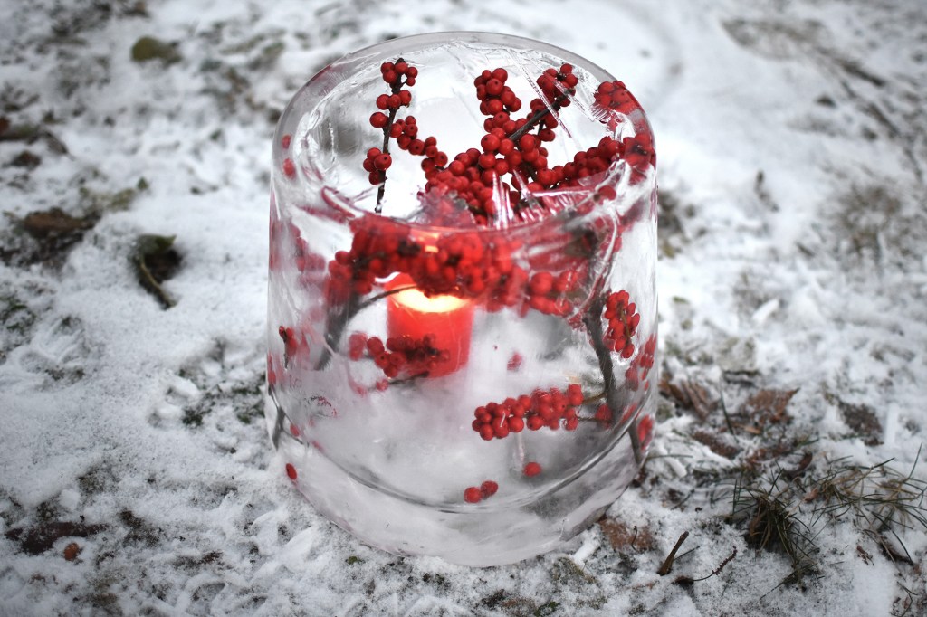 Lumilyhty joulukuussa 2021