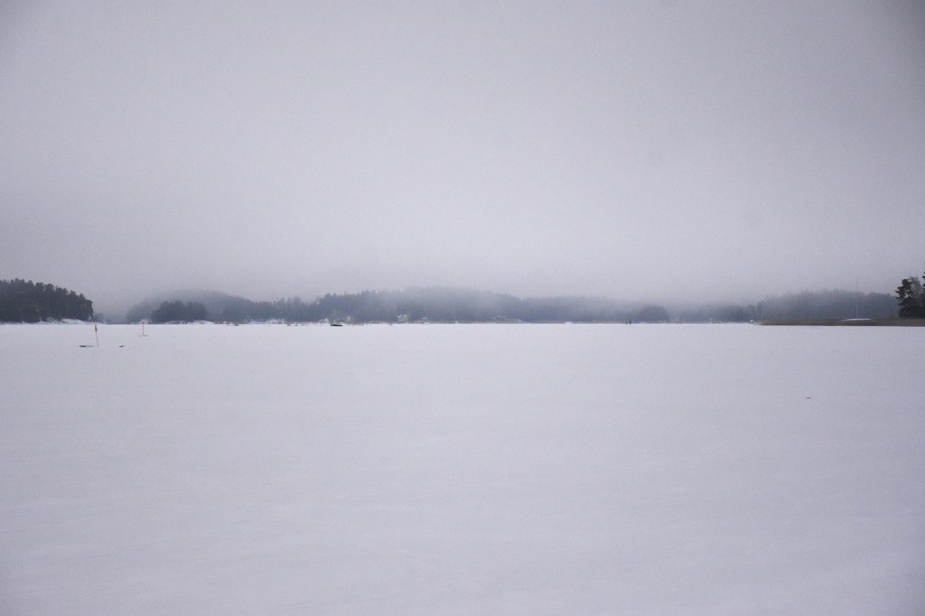 Haikkoonselkä aamuisella pakkasella