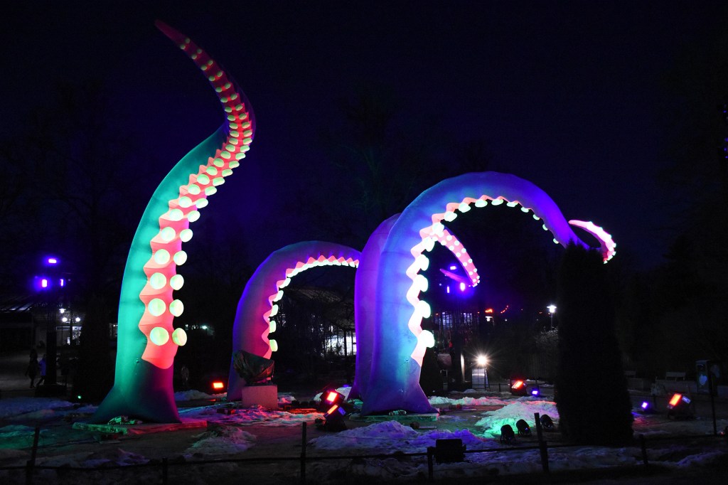 Lux Korkeasaari 2022, Tentacles-valoteos