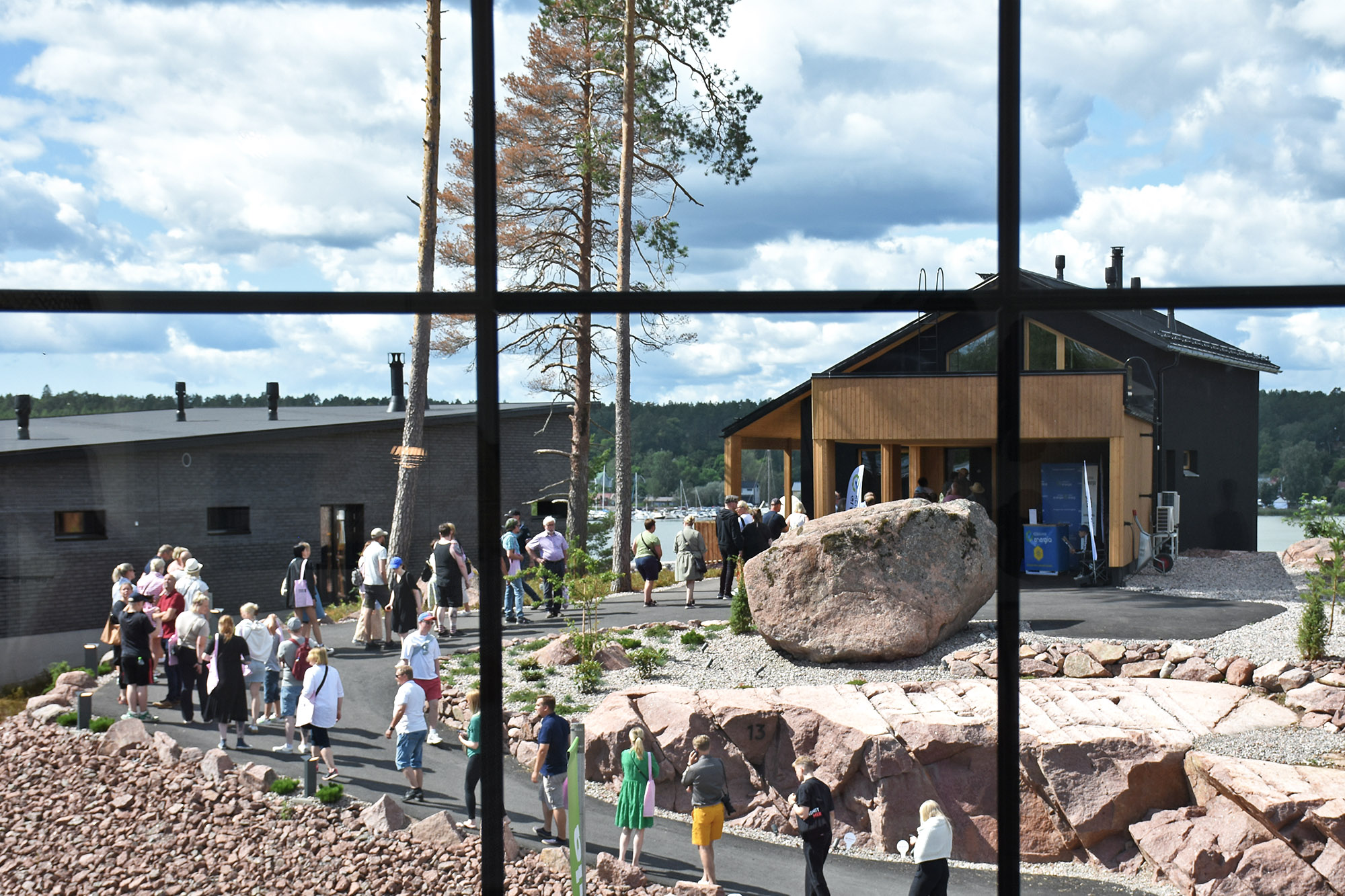 Jonoa Loviisan Asuntomessuilla kohteisiin